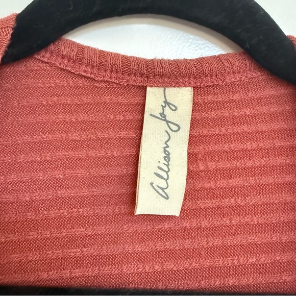 Allison Joy Open Front Long Cardigan Duster - Picture 4 of 5